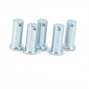 Lot de 5 - Axe goupille d'attelage perc&eacute; &Oslash;12 mm &ndash; L30 mm pour chape