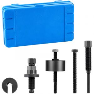 Mophorn Kit d'outils pour montage et d&eacute;montage de poulie de pompe de direction assist&eacute;e, compatible avec Ford, GM V6 et VW, extracteur de poulie avec