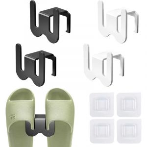 Jalleria - 4 Pi&egrave;ces Porte-chaussures Muraux, &eacute;tag&egrave;re &agrave; Chaussure &agrave; Suspendre, Organisateur Chaussure, Support Chaussures Gain de Place, pour Entr&eacute;e,