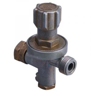 D&eacute;tendeur r&eacute;glable propane haute pression 8kg/h - 0 &agrave; 3 bar - entr&eacute;e &eacute;crou bouteille - sortie M20x150 Gurtner