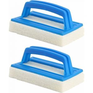 SNQ - 2 Pièces Nettoyant Ligne d'eau Piscine Brosse Balai Eponge Piscine Ligne deau Multifonctionnelle Nettoyant Liner Piscine pour Nettoyer Piscine