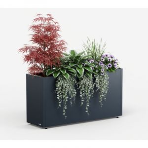 Herstera Garden Cube 30 M bac &agrave; plantes haut rectangulaire