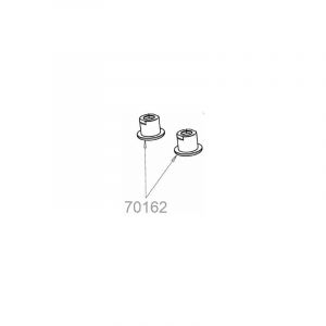 Crou-douille pour cisailles os/or Outils Wolf lot de 2)