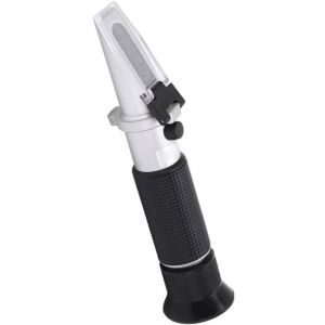 Lifcausal - Réfractomètre de salinité optique portable pour échantillonnage de saumure alimentaire, plage 0 - 28%