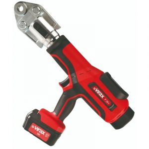 Presse &agrave; sertir &eacute;lectro-hydraulique Virax Viper&reg; P25+ avec 1 batterie 18V 3AH + 1 chargeur - 253263