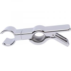 Support de pommeau de douche pour barre coulissante, support universel de support de t&ecirc;te de rail de 22-25 mm pour pince de curseur de barre