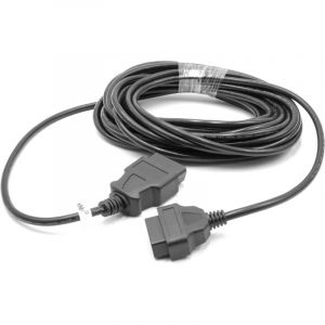 OBD2 Rallonge prise 16 broches sur mâle compatible avec véhicules, appareils de diagnostic 1000cm - Vhbw