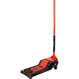 performance Cric hydraulique en acier, 3 000 kg, extra plat, lev&eacute;e : 70-510 mm