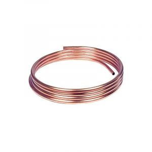 Tube d installation en cuivre souple en couronne 25 m - 18 x 1,0 mm ral/dvgw, din-en 1057