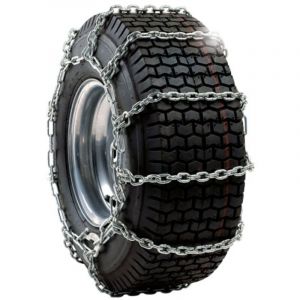 Paire de cha&icirc;nes &agrave; neige RUD roue pneu tracteur de pelouse 20x10.00-8 20x11.00-8 QUAD