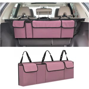 Rangement Coffre de Voiture, Organisateur De Coffre De Voiture, Pliables Rangement Organisateur de Coffre Sacs de Coffres Voiture, Antid&eacute;rapant,