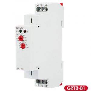 Relais temporis&eacute;, relais temporis&eacute; &agrave; l'arr&ecirc;t, mini relais temporis&eacute; GRT8-B1, relais temporis&eacute; sur rail din, type ac 220 v - Dewin