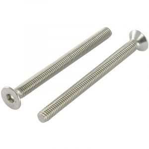 Vis Express - Vis m&eacute;taux fhc t&ecirc;te frais&eacute;e empreinte hexagonale creuse Cl&eacute; de 3 HC3 M5X16 Filetage total Inox A4-30 pi&egrave;ces