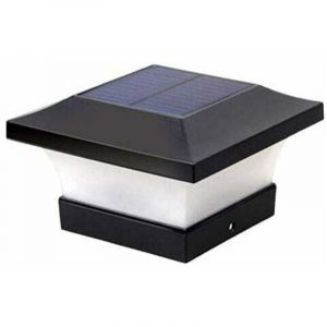 Poteau Solaire Lampes solaires, Poteau Solaire Poteau Solaire Lampe Pilier Solaire Lampe Colonne ext&eacute;rieure &eacute;tanche Lampe Solaire LED pour poteaux en