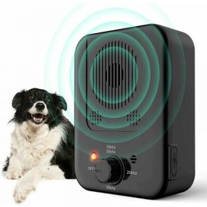 Ulisem - Anti Aboiement Chien, Ultrasons Anti aboiement, Automatique Anti-Aboiement Chien Ultrason Dispositif Étanche pour Les Petits et Grands Chiens