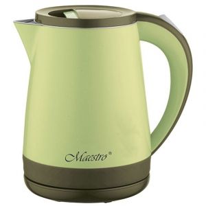Maestro MR-037 Bouilloire électrique 1,2L verte moderne