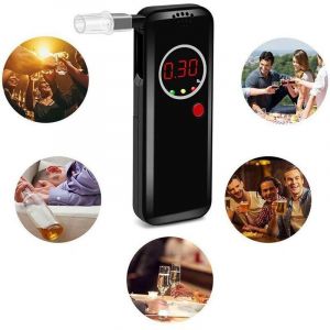 Nazalus-Vente chaude-Ethylotest portable et éthylotest avec affichage digital LCD et résultats rapides et précis de la concentration d'alcool dans le