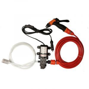 APEX Kit de lavage auto, nettoyeur haute pression portable, pistolet de pulv&eacute;risation, pompe &agrave; eau 12 V 72 W
