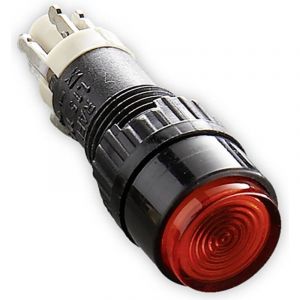 Rafi - 1.15.106.505/1000 Bouton-poussoir lumineux &agrave; rappel 24 v 0.5 a &agrave; rappel (l x l x h) 11 x 11 x 32 mm 1 pc(s)