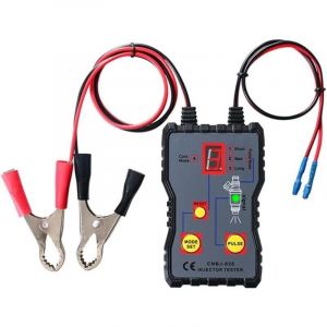 Carburant Injecteur Testeur Nettoyeur Trousse Diagnostic Nettoyage Outil 12V Voiture V&eacute;hicule Automobile Injecteur Essai Portable Jauge pour