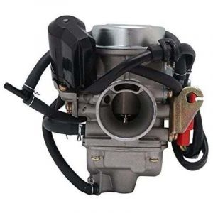 Sunxury - Carburateur PD24J Carb pour moteurs 4 temps GY6 125cc 150cc atv starter &eacute;lectrique moto Scooter 152QMJ 157QMI