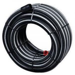 Gaine TPC 3522 Jet noir-gris &eacute;lectricit&eacute; DN90 25m - Elydan