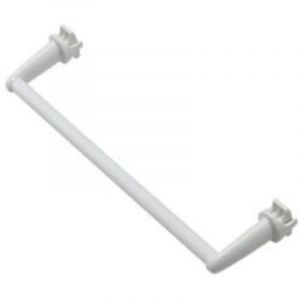 Barre portante droite blanc satin pour s&egrave;che-serviettes Corsaire et Riva - 498016 - Thermor