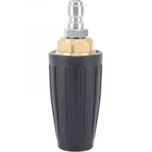 Gistuch - Buse Turbo rotative pour nettoyeur haute pression 3000PSI Connexion rapide Rotation &agrave; 360 degr&eacute;s Nettoyeur haute pression Turbo Tip 1/4in