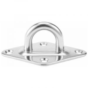 Pontet inox Sur Platine Losange 36x59mm (Lot de 5,M5)