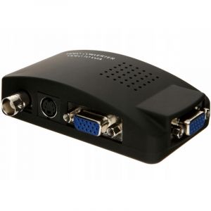 Kit Convertisseur De Signal Bnc S-Video Vga Av - Vga