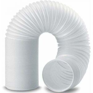 Tuyau Climatiseur Mobile,T-Audace Diamètre 150mm Tuyau d'Evacuation en PVC Flexible Tube De Ventilation Longueur de 2M Universel Tuyau Kit Pour