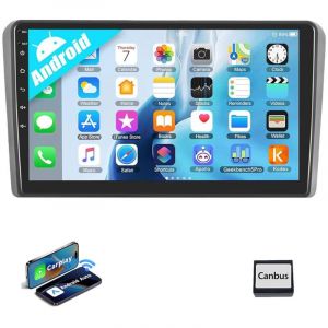 Autoradio Android 14 Apple Carplay GPS WIFI RDS pour Audi A3 S3 RS3 8P 8V 1+32G