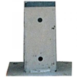 Ancre De Poteau En Bois - 9x9 Cm