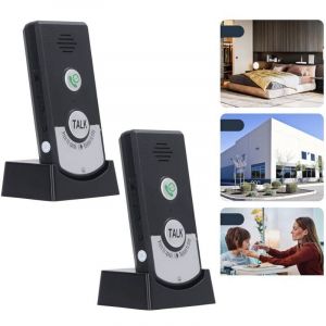 Interphone sans fil H8 longue port&eacute;e - Communication int&eacute;rieur/ext&eacute;rieur &eacute;tanche - Installation facile pour maison et s&eacute;curit&eacute;