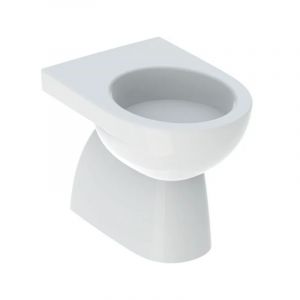Geberit - Cuvette au sol 35.8x53.5 blanc brillant Selnova - Senza coprivaso