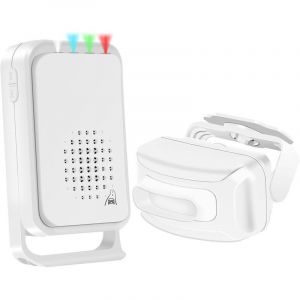 D&eacute;tecteur de mouvement ext&eacute;rieur, alarme, d&eacute;tecteur de mouvement &eacute;tanche IP64 pour bo&icirc;te aux lettres ext&eacute;rieure, all&eacute;e, garage