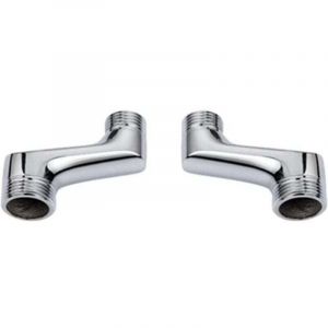 Ahlsen Raccord Excentr&eacute; Mitigeur Bain Douche,Raccord Laiton Coud&eacute; R&eacute;Ducteur,Bras Pivotant R&eacute;Glable,Raccord Excentr&eacute; 1/2 3/4,Raccord Excentr&eacute; Wc