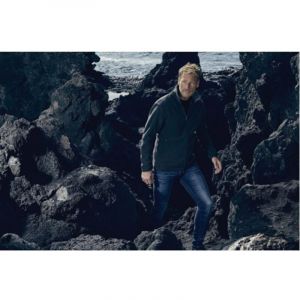 Men's Double Fleece Jacket Gr.XXL black Promodoro