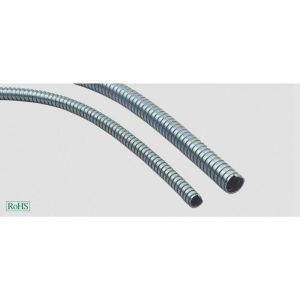 Helukabel 94883 SPR-AS Gaine de protection m&eacute;tallique argent 16.00 mm 10 m X121431