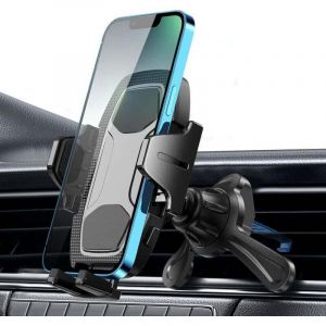 Support Telephone Voiture Grille Aeration Auto Porte Phone Voiture Support Phone Portable Grille Ventilation Automobile Compatible Smartphone 360&deg;
