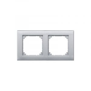 486260 m-plan cadre de finition double en aluminium - Merten
