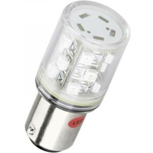 52162411 Ampoule led rouge BA15d 230 v/ac 20 mA 5 lm - Barthelme