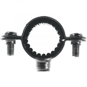 Novipro - collier simple isolé pour tube de 22 mm - boite de 100