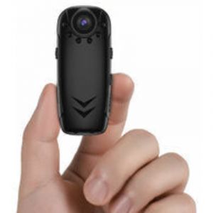 Cam&eacute;ra de surveillance interieur / exterieur, Enregistreur video multifonctionnel avec camera corporelle portable avec detection de mouvement, vision