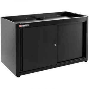 Facom - Meuble bas double 2 portes coulissantes JLS3 noir