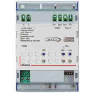 Variateur BTIF429D DALI et DALI2 - 2 sorties ind&eacute;pendantes max. 32 ballasts.