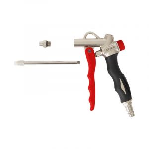 Stier - Pistolet de soufflage avec buse remplaçable et FlowControl, Filetage pf 1/8, 6,3 bar, souflette air, souflette compresseur