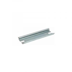 Rail DIN RS PRO 255mm x 35mm, Non perforé, Rail oméga en Acier ( Prix pour 1 )