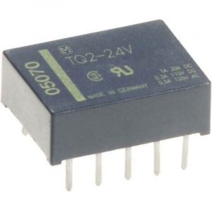 TQ2-L2-12V Relais pour circuits imprim&eacute;s 12 v/dc 2 a 2 inverseurs (rt) 1 pc(s) V651041 - Panasonic