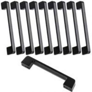 10pcs poign&eacute;e meuble entraxe 160mm-poign&eacute;e porte cuisine noire poignee barre meuble poignee de cuisine noire 160mm